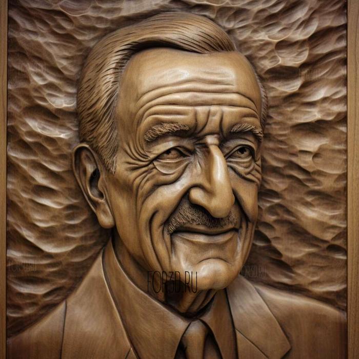 David Niven 1 stl model for CNC